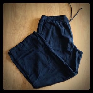 Old Navy black linen pants